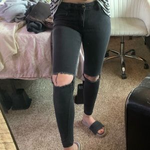 American eagle black jeans